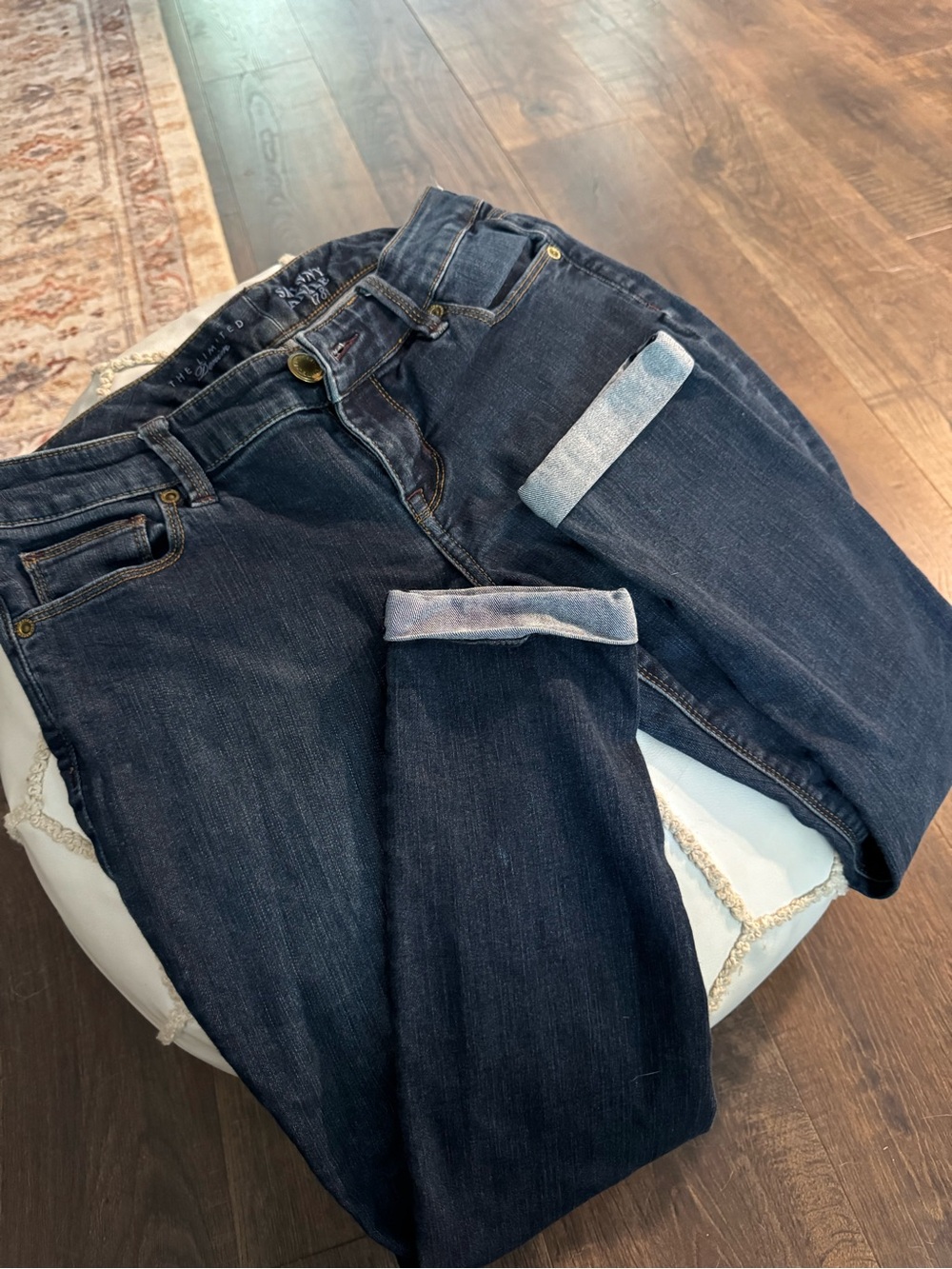 The Limited Dark Blue Women’s Skinny Jeans - Picture 1 of 6